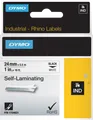 Produktbild: DYMO IND 1734821 - DYMO IND Band Vinyl, 24mm, schwarz/weiß
