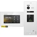 Produktbild: Balter EVO-HD Video Türsprechanlage mit Fingerprint, Video Türklingel, 1 Familienhaus, 1x 7 Zoll Monitore, Türklingel mit Kamera Full HD, 2 Draht