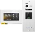 Produktbild: Balter Video-Türsprechanlage EVO HD Fingerprint und RFID für 1 Familienhaus, 1x Monitor (Einfamilienhaus, Komplettset, 3-tlg., Einfamilienhaus, Fingerprint, RFID, 2-Draht-Bus, Full HD Kamera 175° Ultraweitwinkel)