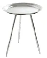 Produktbild: Haku Beistelltisch silber Metalltisch Couchtisch Beistellmöbel Ablagentisch Tisc