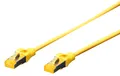 Produktbild: DIGITUS Patchkabel, Kat. 6A, S/FTP, 1,0 m, gelb, Set