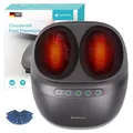 Produktbild: Aspria Cloudwalk Fußmassagegerät mit Wärmefunktion, Shiatsu Tiefkneten & 360° Luftkompression, Fußmassage Geschenke für Plantarfasziitis & Neuropathie, für Büro & Zuhause, Bis Schuhgröße 45
