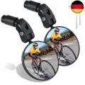 Produktbild: 2 STÜCKE Fahrradspiegel Rückspiegel, 360°Drehbar Lenkerspiegel We