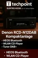 Produktbild: 🔊 Denon RCD-N12DAB Kompaktanlage HEOS Bluetooth WLAN CD-Player Tuner DAB+ ✨Top✨