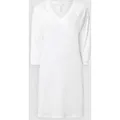 Produktbild: Hanro Nachthemd mit V-Ausschnitt und 3/4-Arm in Offwhite, Größe S
