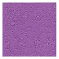 Produktbild: 16 Servietten 'Moments' lila Prägung Blumen Geburtstag Hochzeit Taufe