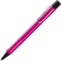 Produktbild: Lamy safari pink Kugelschreiber - zeitlos klassicher Kuli mit ergonomischem Griff & robustem ASA-Kunststoff - inkl. Großraummine M 16 in Strichbreite M in blau