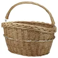 Produktbild: KLICKfix Farradtasche Weidenkorb Lenkerkorb, Beige, 30 x 40 x 31 cm