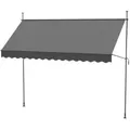 Produktbild: Thanaddo Klemmmarkise Balkonmarkise,mit Handkurbel Balkon Markise UV-Beständig,Wasserdicht,Höhenverstellbar 350 cm