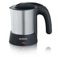 Produktbild: Severin Wasserkocher 3646 0,5 l 1000 W Schwarz, Edelstahl