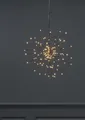 Produktbild: 3D-LED-Hängestern 'Firework' - 120 warmweiße LED - schwarz - D: 26cm - Material: Metall