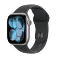 Produktbild: Apple Watch 11 42mm GPS Alu S/M Sportarmband space grau/schwarz
