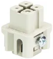 Produktbild: Wieland Electric 73.300.0353.0 Buchseneinsatz MIN Gesamtpolzahl 3 + PE 1St.