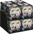 Produktbild: SHEBA PERFECT PORTIONS NASS FUTTER KATZENFUTTER  EDLE PASTETEN MIT LACHS 24x75g