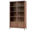 Produktbild: Tchibo - Woood »Ronja« Metallvitrine XL - 110x43x189cm - braun - Messing