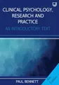 Produktbild: Clinical Psychology, Research and Practice: An Introductory Text