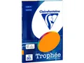 Produktbild: Clairefontaine Fluoreszierendes orangefarbenes A4-Farbpapier 80 g/m² (100 Blatt)