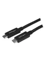 Produktbild: StarTech.com USB C to USB C Cable - M/M - USB 3.0 (5Gbps) - USB-C cable - 1 m