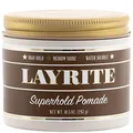 Produktbild: Layrite Superhold Pomade 297g | Starker Halt | Wasserlöslich | Mittlerer Glanz