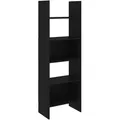 Produktbild: vidaXL Bücherregal Schwarz 60x35x180 cm Holzwerkstoff