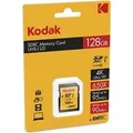 Produktbild: Kodak - Flash-Speicherkarte - 128GB - UHS Class 3 / Class10 - 650x - SDXC UHS-I (EKMSD128GXC10HPRK)