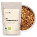 Produktbild: (71,20 EUR/kg) 125g BIO Süßholzwurzel geschnitten für Süßholzwurzeltee BIO