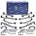 Produktbild: Original MEYLE Querlenkersatz Querlenker Druckstrebe Zugstrebe Achsschenkel Lenker Radaufhängung Querstrebe + Koppelstange Pendelstütze Stabilisator Stabi Strebe Stabi-Stange + Spurstangenkopf Spursta