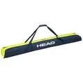 Produktbild: HEAD Unisex – Adult Double Skibag Skitasche, blau/gelb, 195 cm