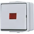 Produktbild: Jung 606KOW Wipp-Kontrollschalter 10 AX 250 V