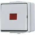 Produktbild: Jung WG 600 IP44 Kontroll Wechsel Schalter 606KOW