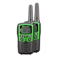 Produktbild: Midland XT30 PMR-Funkgerät mit Akku & Ladekabel, 6 km Reichweite, 16 Kanäle, VOX-Funktion, Walkie Talkies mit hervorragender Sprachqualität, Paar, grün