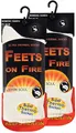 Produktbild: STARK SOUL FEETS on FIRE - 2 Paar Damen Ultra Thermo Socken, Warme Winter Socken, Wollweiss