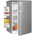 Produktbild: Exquisit Kühlschrank KS16-4-HE-040D inoxlook | Standgerät | 109 l Volumen | Inoxlook