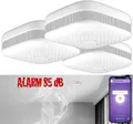 Produktbild: NEU 3er Set Rauch Hitzemelder WLAN App Feuermelder für Sicherheit Wohnung Haus