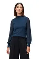 Produktbild: Zero Strickpullover Damen mit transparenten Ärmeln (1-tlg) weiteres Detail
