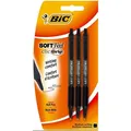 Produktbild: Bic Kugelschreiber Soft Feel schwarz 8373952 (Schwarz, 3 x) (8373952)