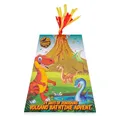 Produktbild: Accentra – Pflege Adventskalender DINO 2025 für Jungen & Mädchen mit 24 Pflegeprodukten im Dinosaurier Design, Vulkan Adventskalender Beauty mit Duschgel, Badebomben,Seifenblasen, Pfeiffe uvm.