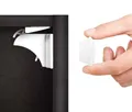 Produktbild: Norjews Magnetische Kindersicherung Schrank 20+3 | Schranksicherung mit Montagehilfe | Schubladensicherung unsichtbar | für Baby und Kinder