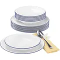 Produktbild: Seltmann Weiden Compact Blaurand Tafelservice 12-teilig