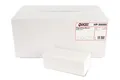 Produktbild: Quicky Papierhandtücher mit ZZ/V-Falz, 2-lagig, 23 x 21 cm, hochweiß, 4000 Blatt – Hochwertige und saugstarke Einmalhandtücher für maximale Hygiene