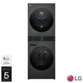 Produktbild: LG WashTower WT1210BBF Waschmaschine + Trockner 12kg / 10kg Schwarz AI Smart Thi