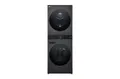 Produktbild: LG WashTower Schwarz Waschmaschine EEK A 12kg 1350 U.Min. Trockner EEK C 10kg