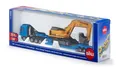 Produktbild: SIKU 10184700003 1/87 Schwertransporter Mit Flachbettanhänger