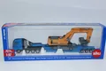 Produktbild: Siku 1847 Schwertransporter mit Tiefbettauflieger + Bagger Liebherr 1:87 NEU OVP