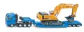Produktbild: Siku 1:87 1847 Schwertransporter mit Tiefbettauflieger  NEU OVP