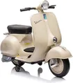 Produktbild: Kinder Elektroroller VESPA 150 VL1T Lizenziert mit 12V7A Akku+2 Motoren+Ledersitz