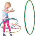 Produktbild: Bunter Kinder Hula Hoop für kleine Profis, Ø70cm, Grün-Orange