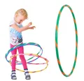 Produktbild: Hoopomania Hula-Hoop-Reifen Bunter Kinder Hula Hoop für kleine Profis, Ø70cm, Grün-Orange