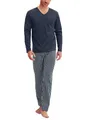 Produktbild: CALIDA Cotton Special Pyjama, lang Herren, aus 100% Baumwolle