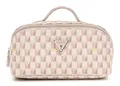 Produktbild: GUESS G Wave Large Cosmetic Travel Bag Kulturbeutel Blush Logo rosa Neu
